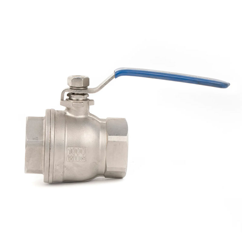 Stainless Steel JIS10K 20K Threaded 2PC Ball Valve