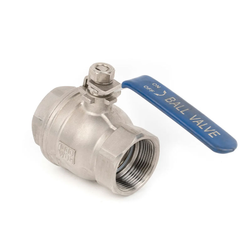Stainless Steel JIS10K 20K Threaded 2PC Ball Valve
