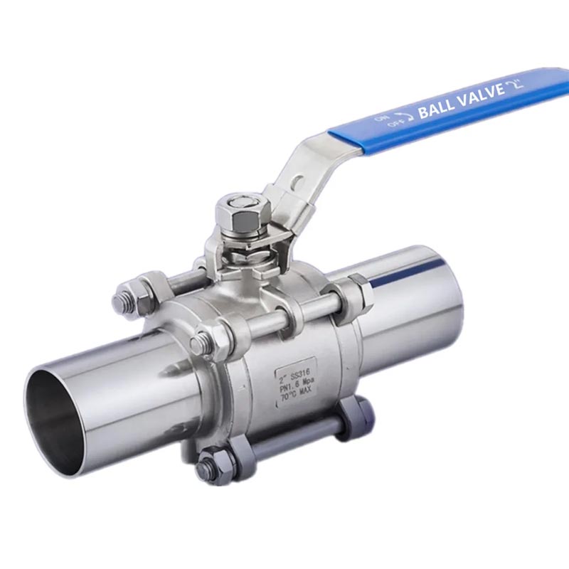 Stainless Steel Pn63 1PC 2PC 3PC Ball Valve