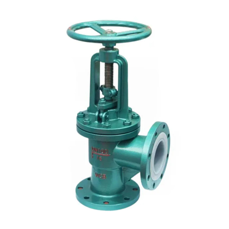 PTFE PFA ausgekleidetes Winkel -Globusventil