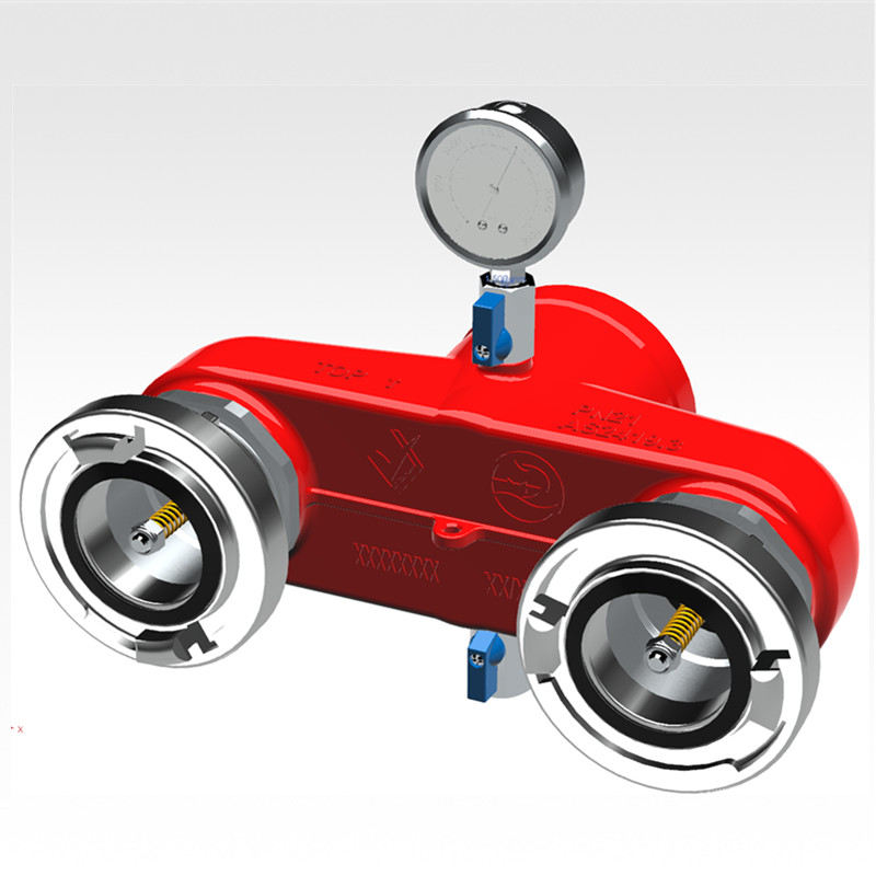 Heckauslass Edelstahl Dual -Booster -Ventil